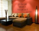 If You Can Quotes Wall  Art Stickers